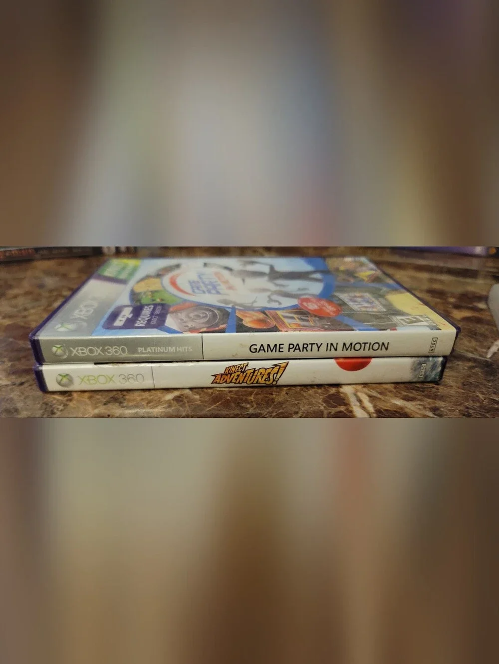 Two Xbox 360 Video Games